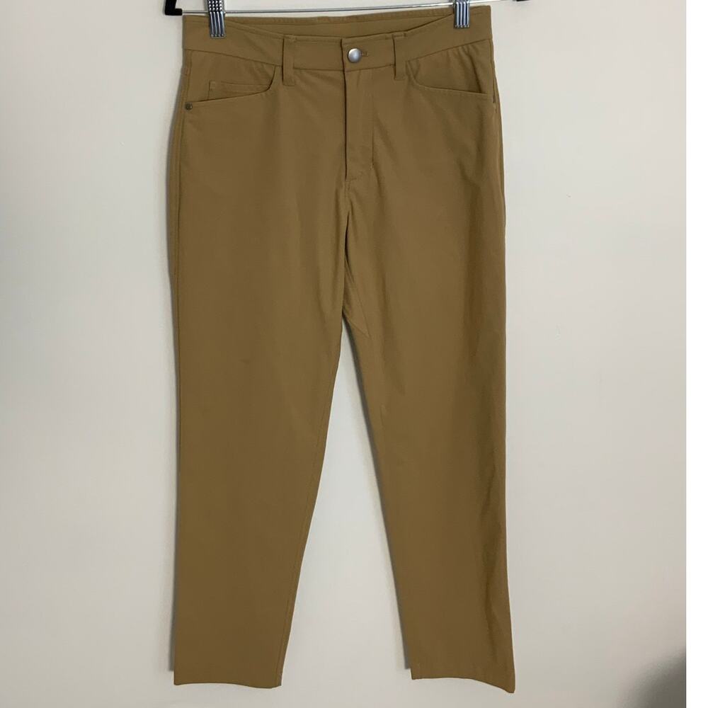 Crz yoga khaki pants size 28"‎ x 26.5"